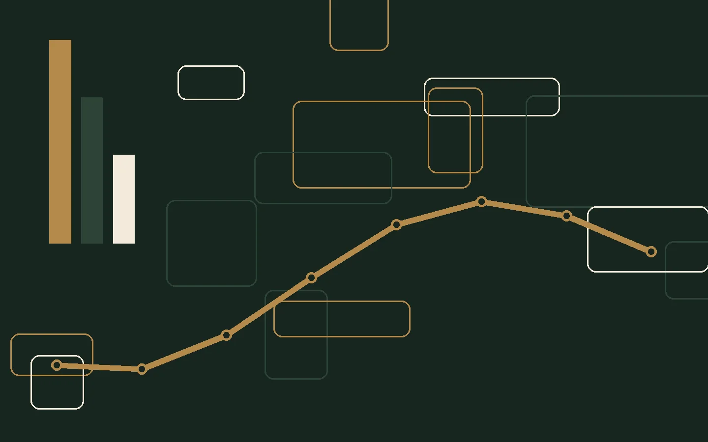 Abstract editorial illustration for Suitability is a process, not a signed page
